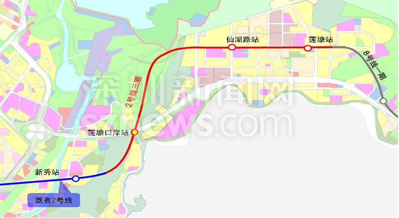 深圳地鐵2號(hào)線東延段（站點(diǎn)、線路圖、開通時(shí)間、最新消息）